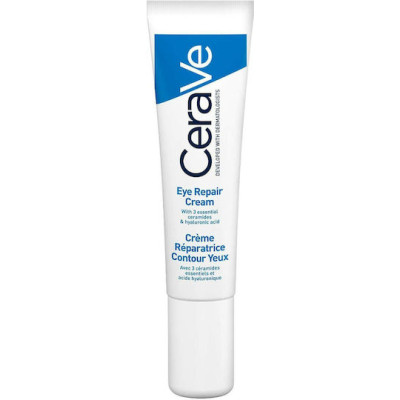 CeraVe Eye Repair Ενυδατική Κρέμα Ματιών κατά των Μαύρων Κύκλων με Υαλουρονικό Οξύ 14ml